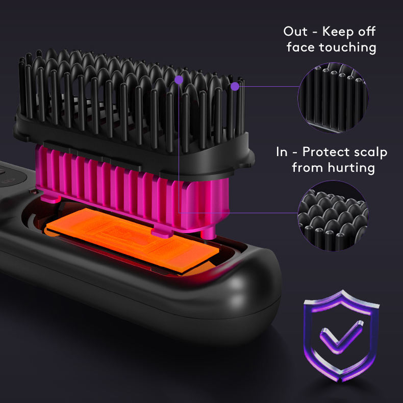 VelvetFlex 2 in 1 Comb